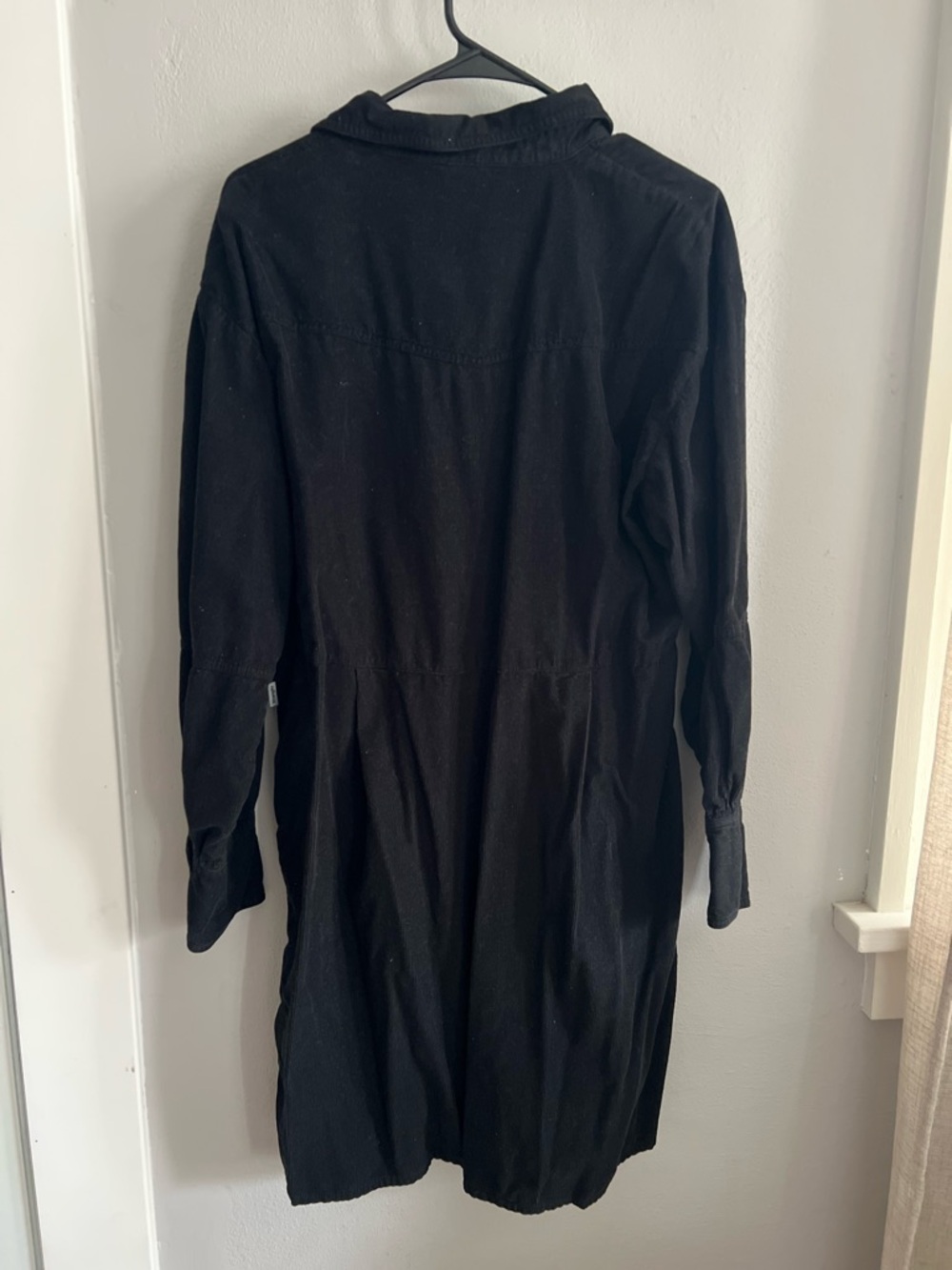 Wrangler Black Corduroy Long-Sleeve Shirt Dress - Picture 2 of 2